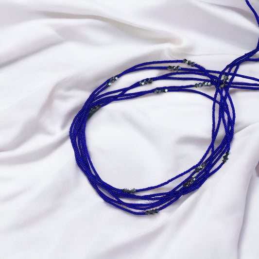 Waist Beads ~ Dark blue / Dunkelblau