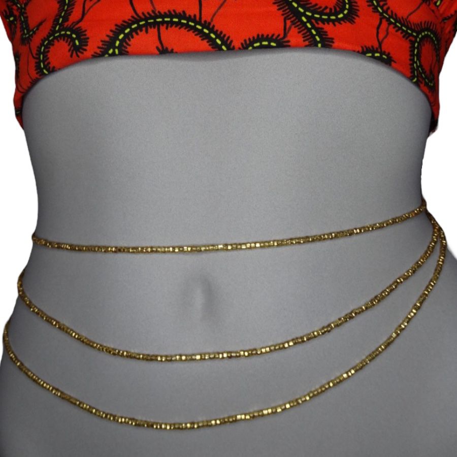 Waist Bead ~ Gold